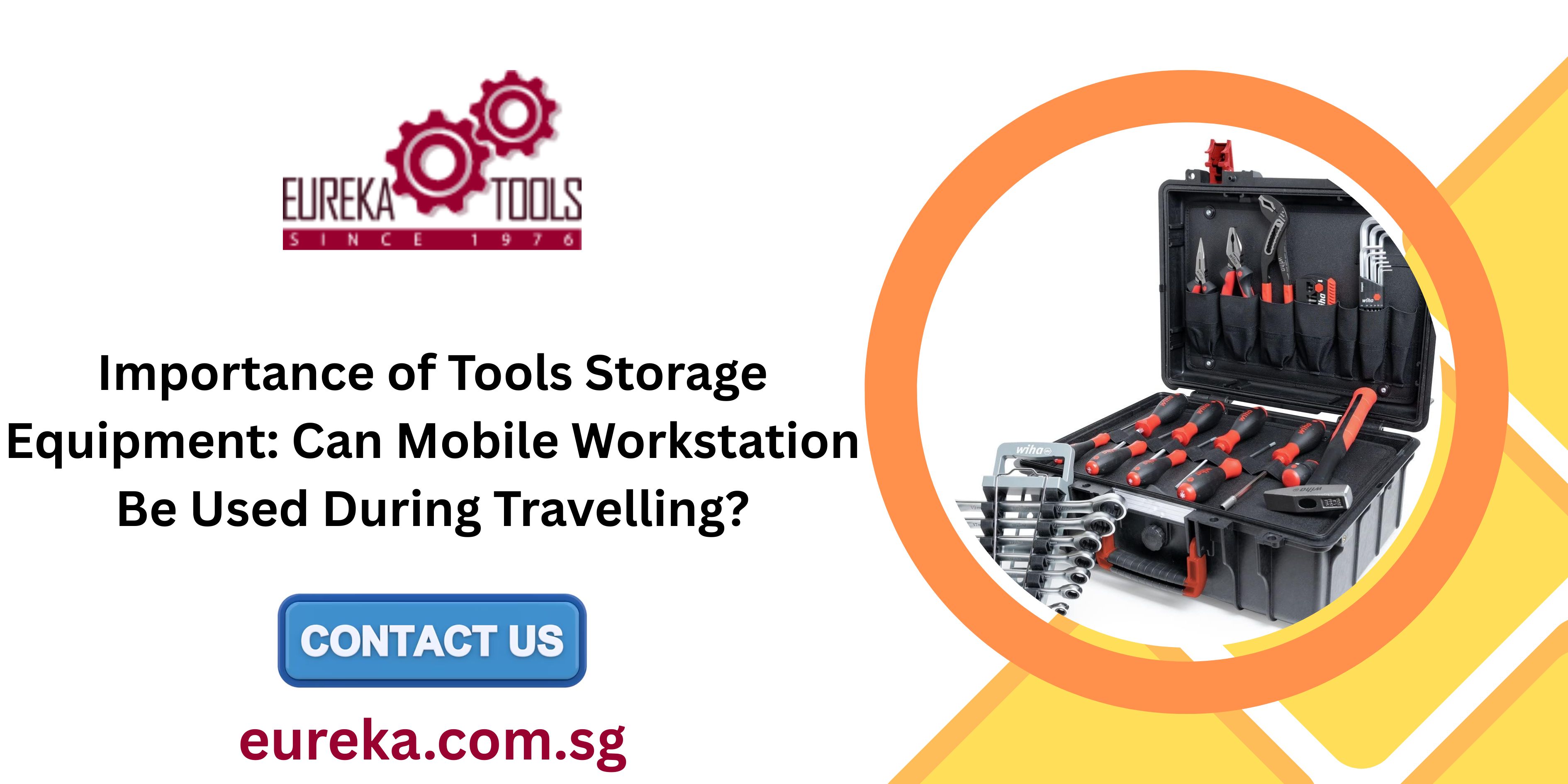Importance of Tools Storage Equipment: Can Mobile Workstation Be Used During Travelling?